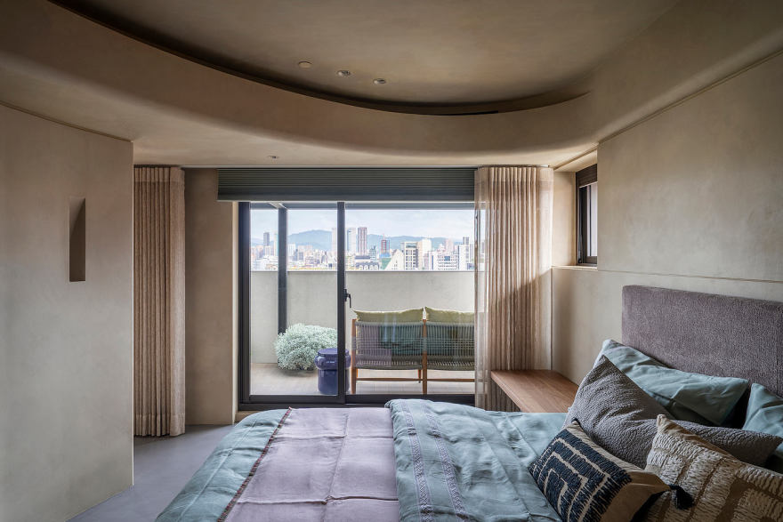 雕塑风格顶层公寓丨中国台北丨Peny Hsieh Interiors-8