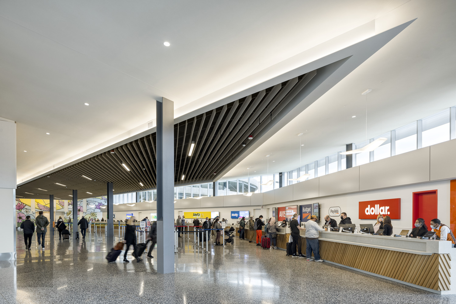 Portland Airport · 停车扩建及综合租车设施与运营中心丨美国波特兰丨YGH与INTEGRUS ARCHITECTURE-10