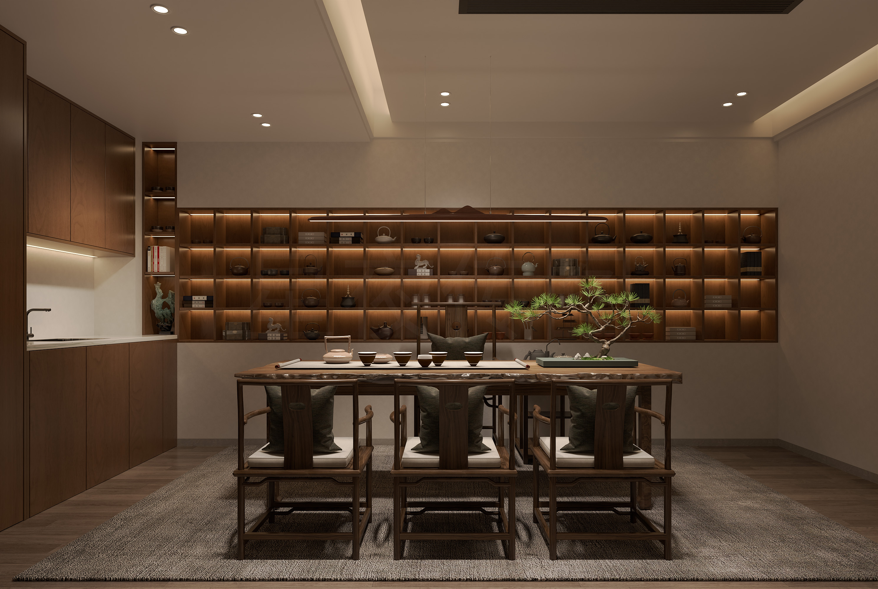 宋式韵味别墅效果图-5