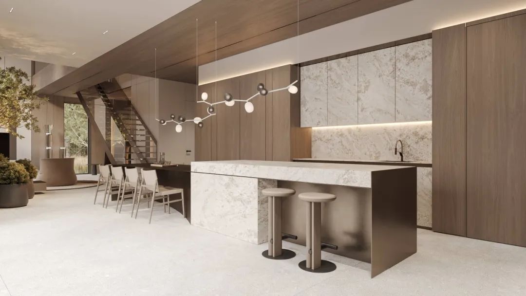 现代极简乡村别墅设计丨Yevhen Zahorodnii-9