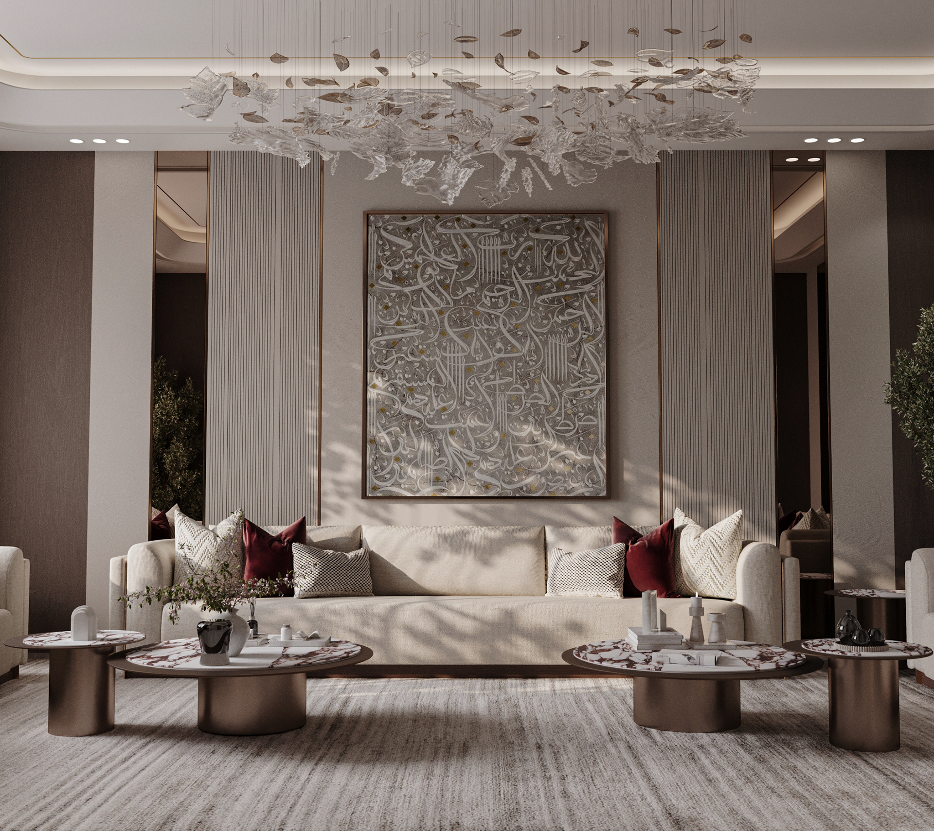 客厅丨沙特阿拉伯吉达丨SALMA AHMED-10