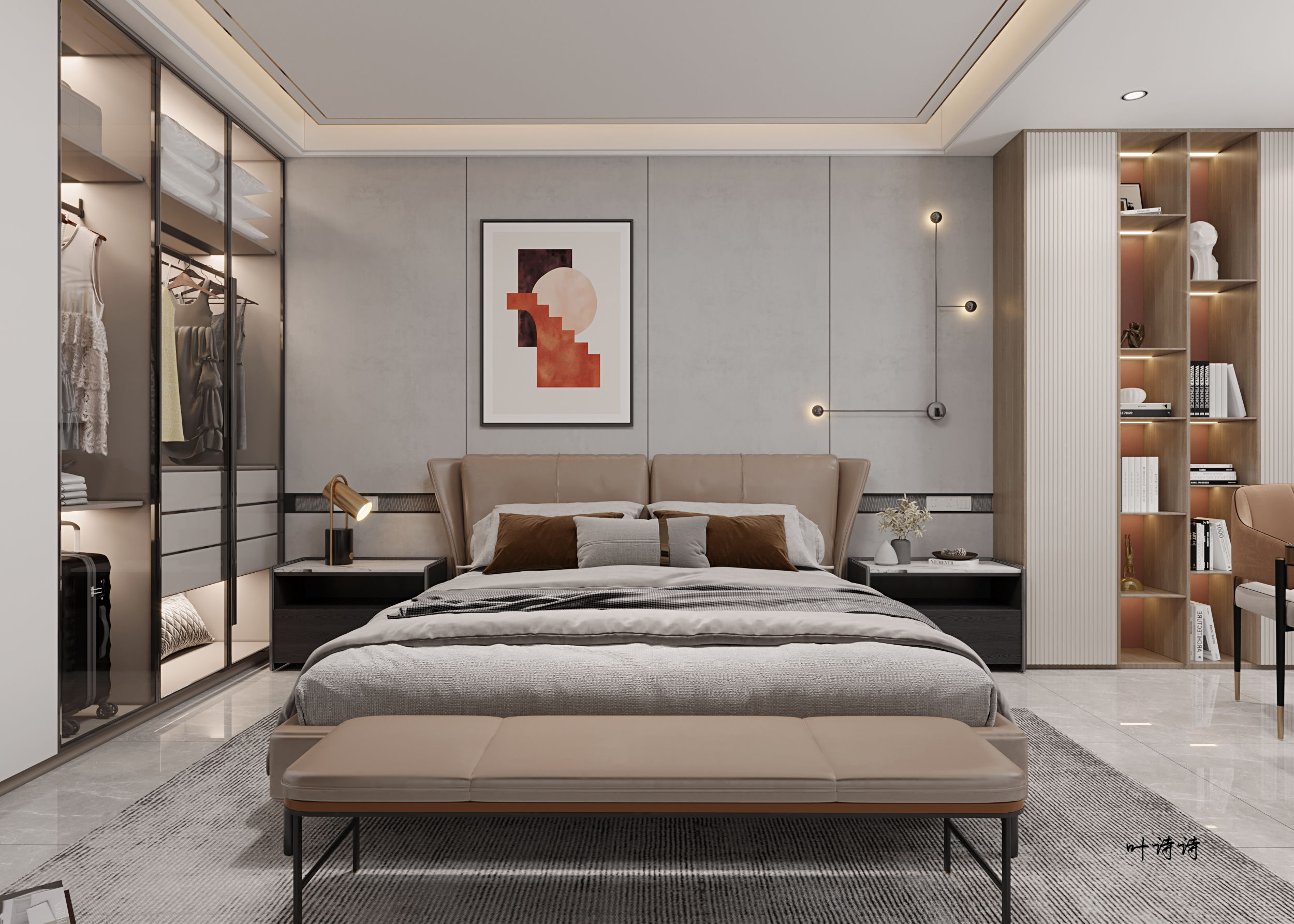 现代简奢风别墅，就是这么撩人！-11