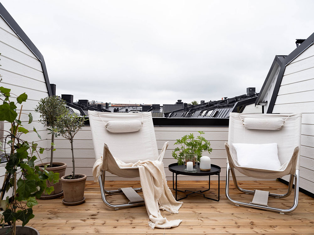 哥德堡温馨斯堪的纳维亚风格公寓-21