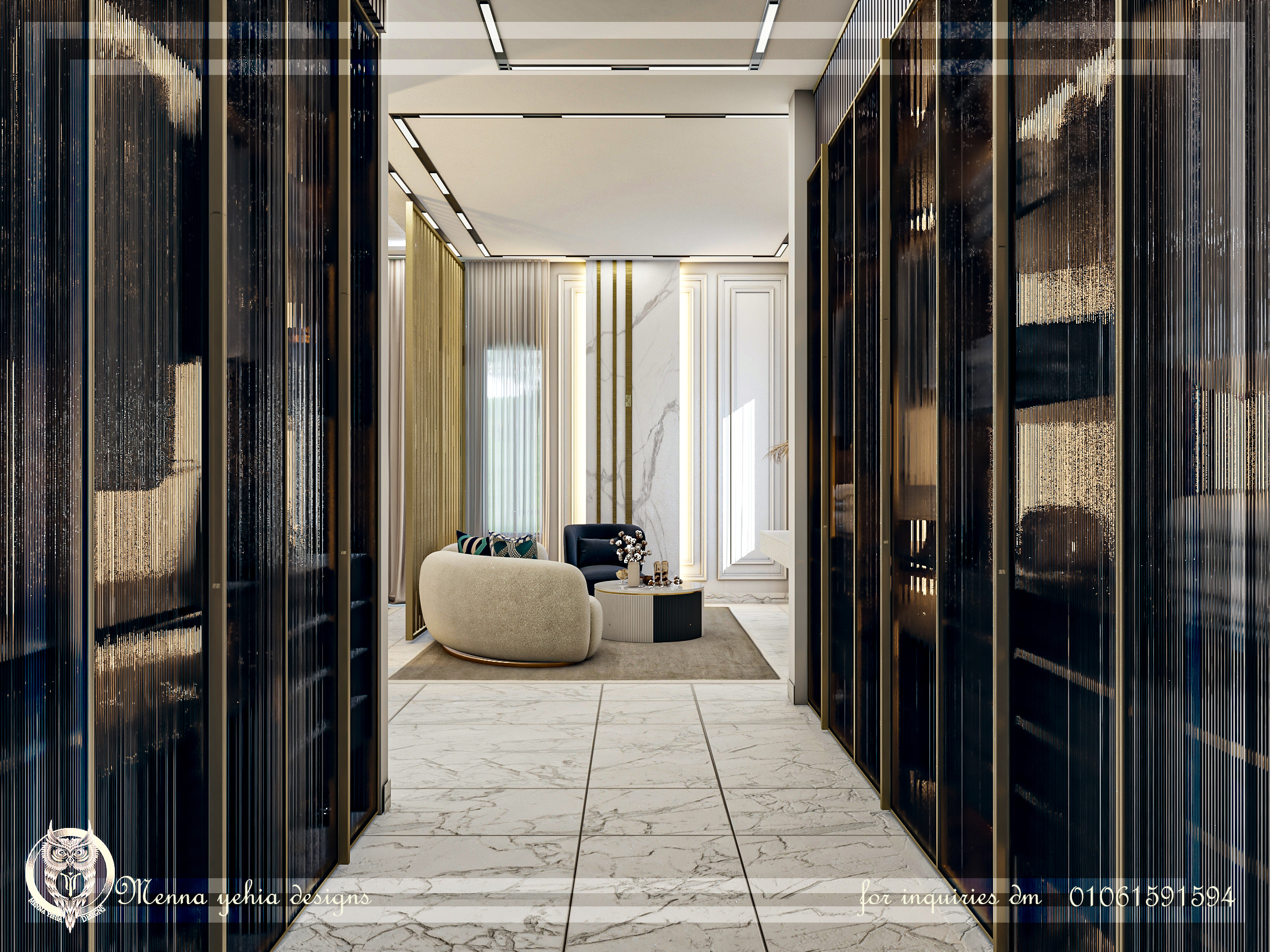 CONTERMPORARY BEDROOM WITH DRESSING ROOM-6