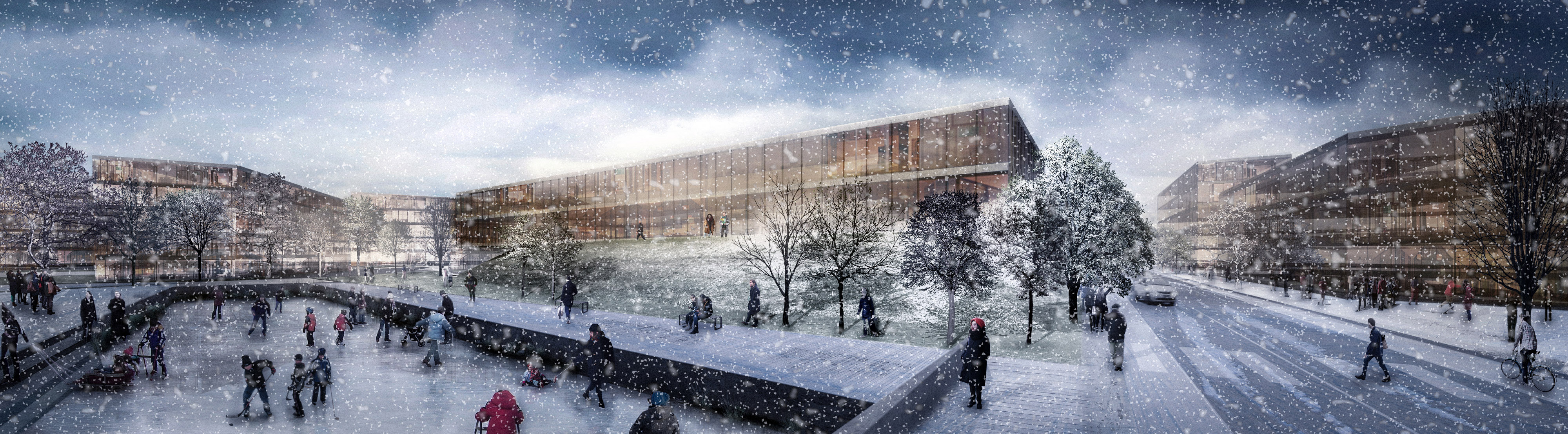 融合城市功能的 Brno 建筑规划-19