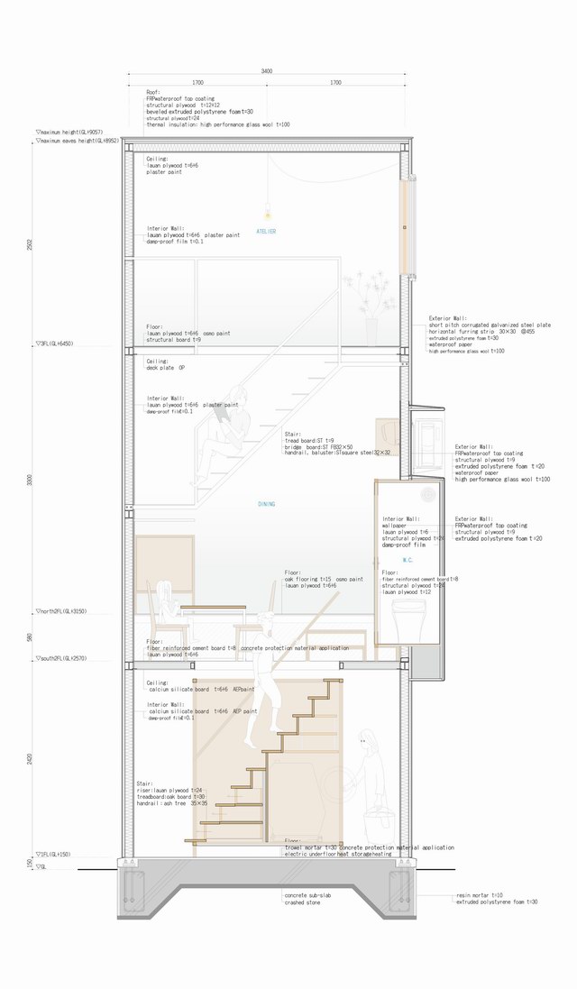 极致利用的日本伊丹住宅-35