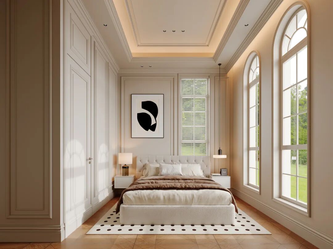 P.W.璞物设计丨时光凝萃的艺术·华章--纯净法式-45