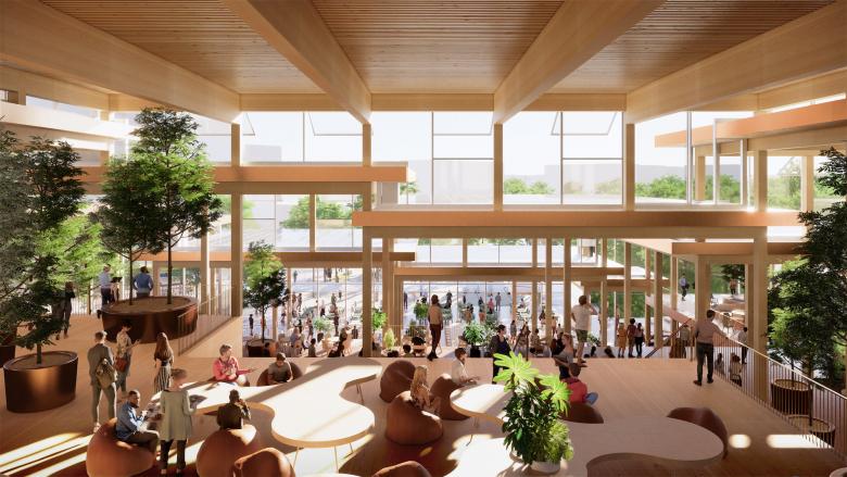 BIG – Bjarke Ingels Group丨Hopkins Student Center丨美國-12