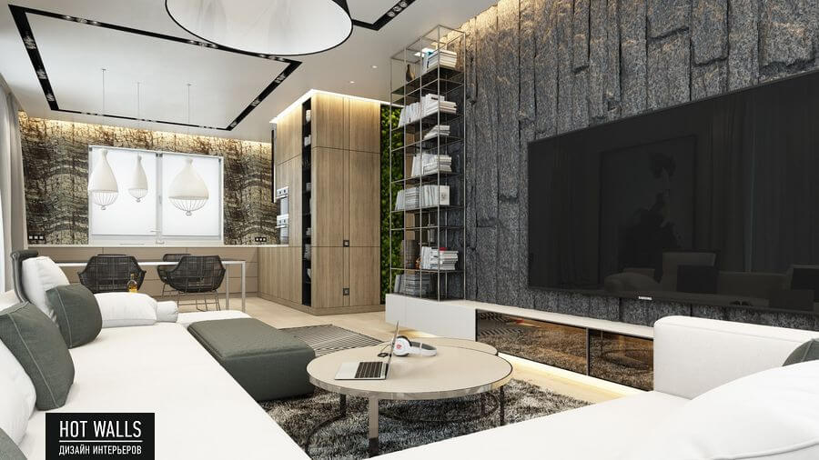 大型两层住宅室内布置项目丨Hot walls-44