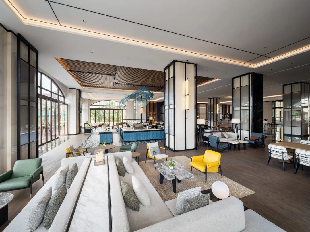 海口喜来登酒店大堂及大堂吧改造丨中国海口-19