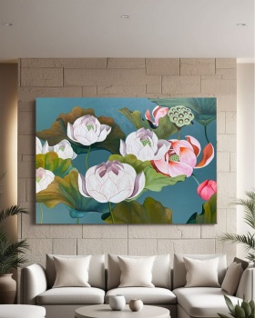 CANVAS PAINTING FOR LEAVING ROOM