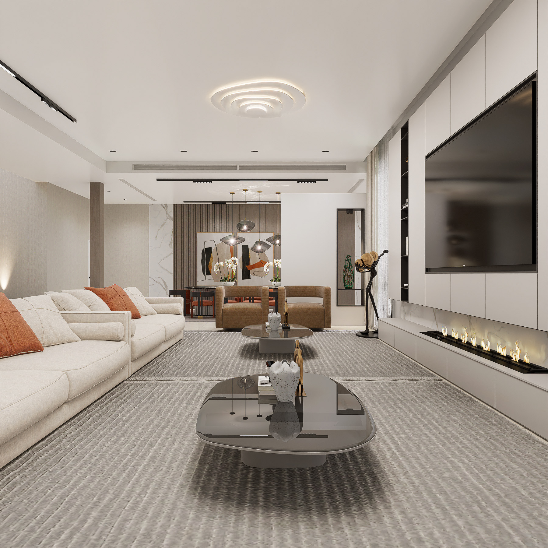 LAPO 室内客厅及家庭办公室设计-14