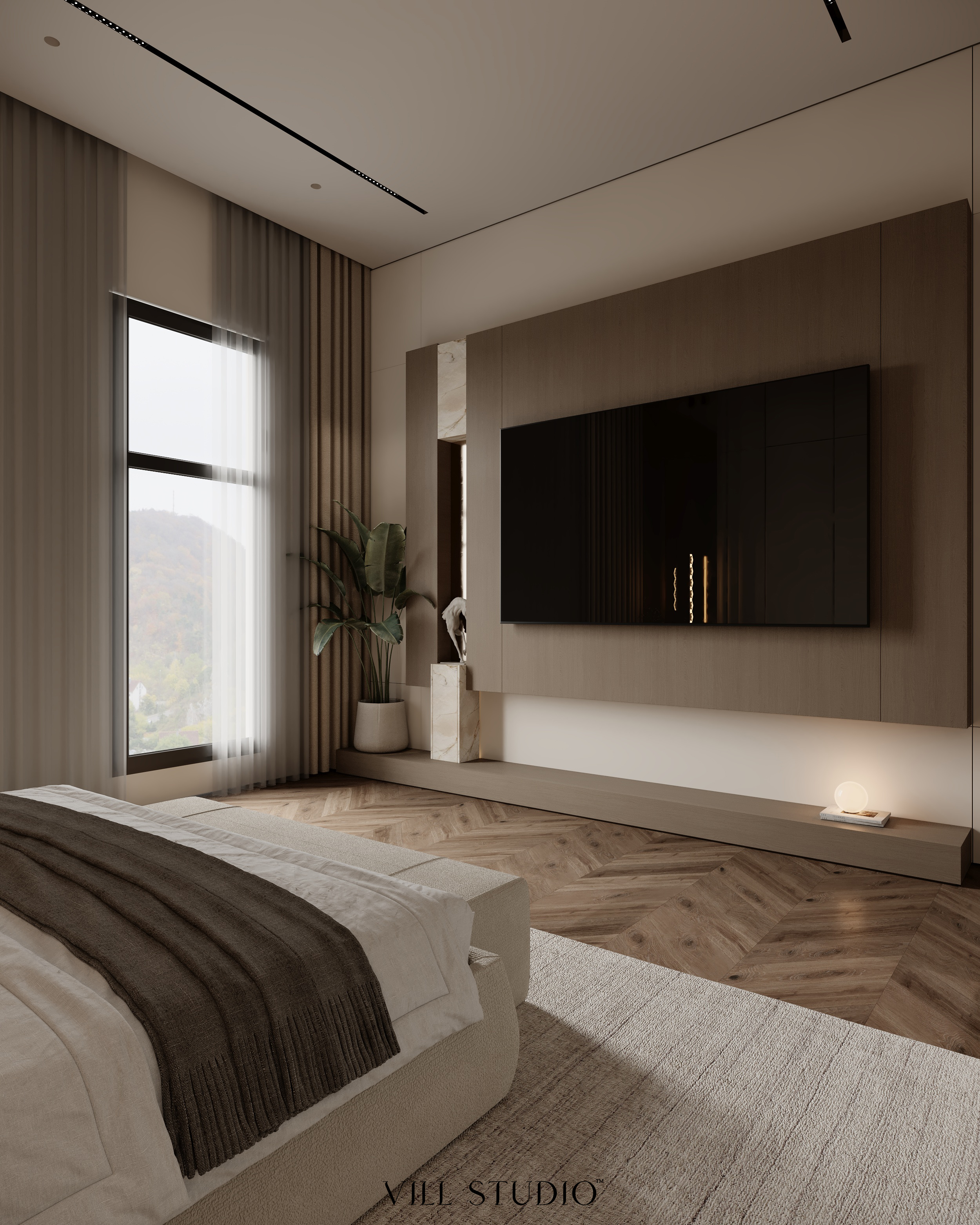 LUXURY MASTER BEDROOM INTERIOR | KSA-14