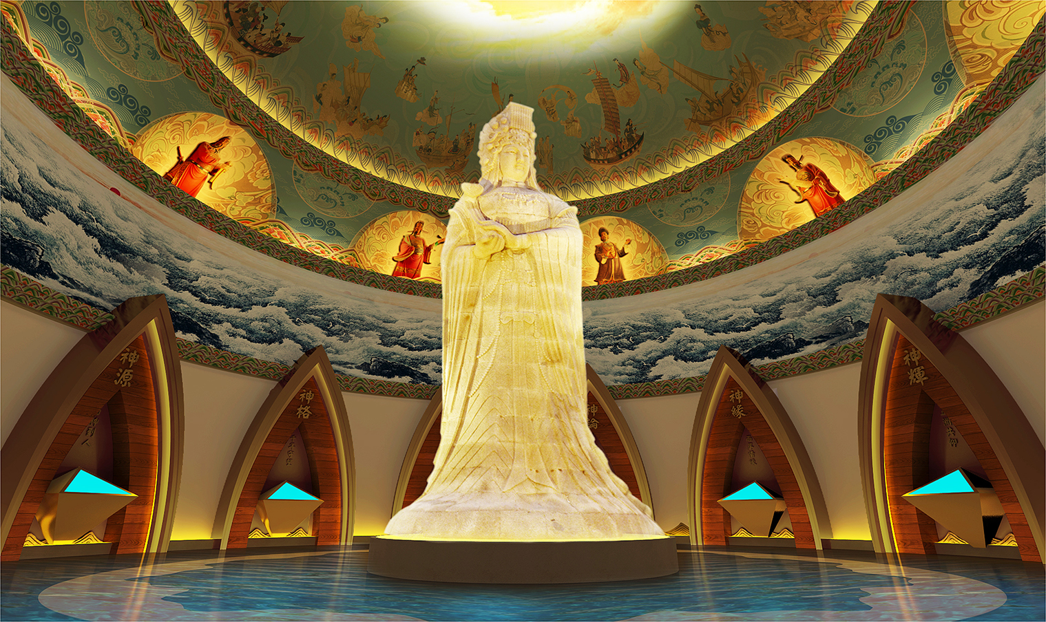 莆田博物馆妈祖文化陈列厅丨中国莆田-14