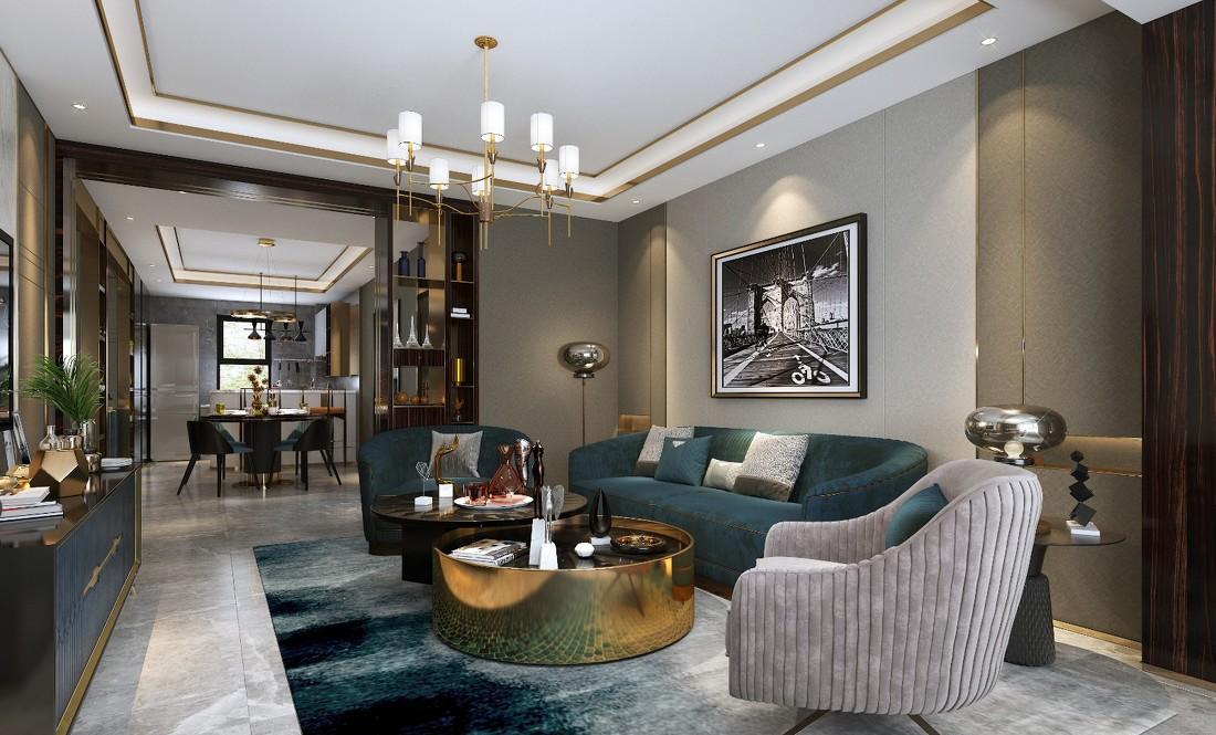 轻奢餐厅设计展现现代风格魅力-1