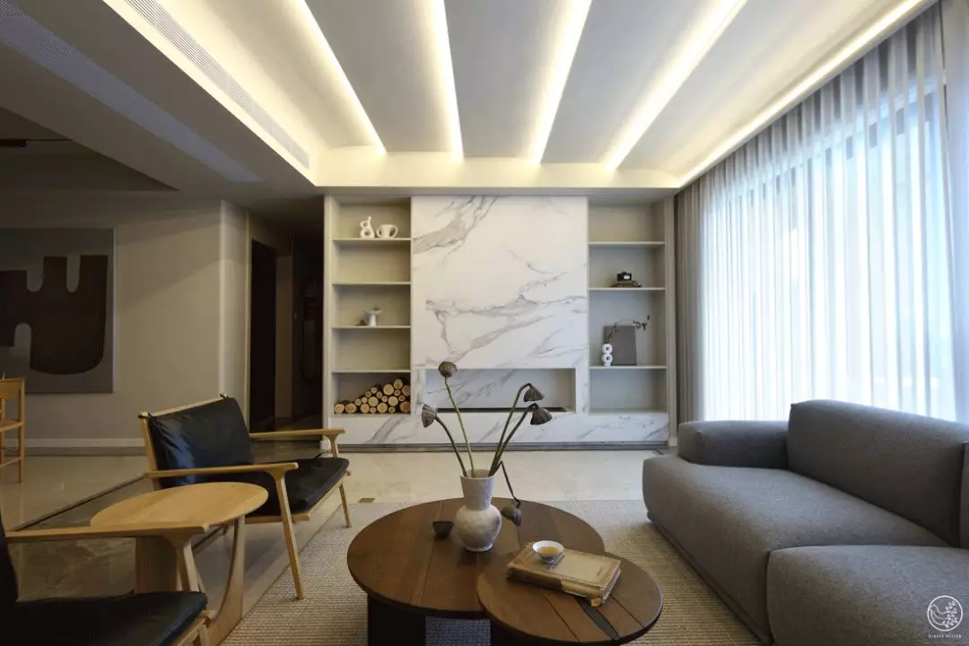 奶油诗意 · 现代雅致家庭空间设计丨中国成都丨清羽设计-25