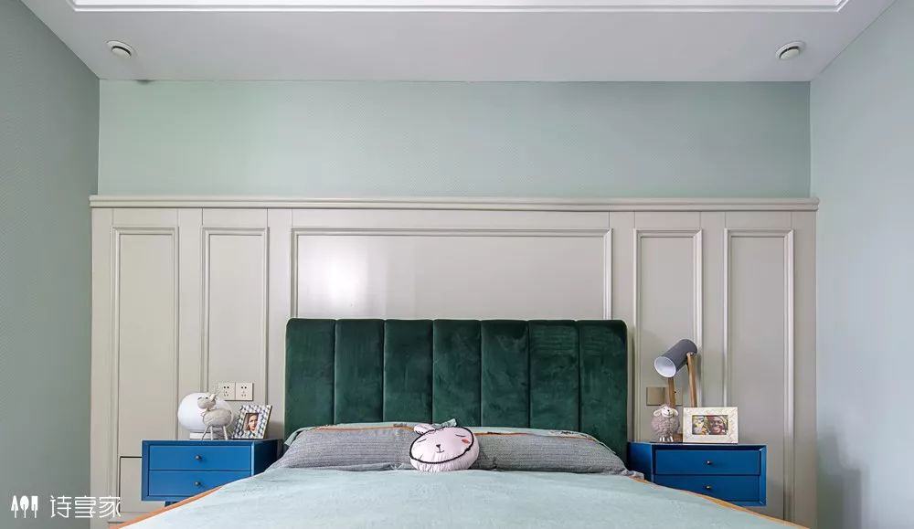 万科金域蓝湾 240㎡现代摩登家居,儿童元素与高级灰的惊艳碰撞-57