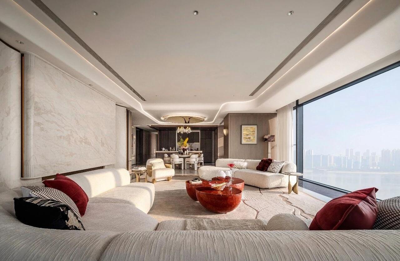 武汉新希望·D10黑珍珠340户型样板间丨中国武汉丨HWCD设计-3