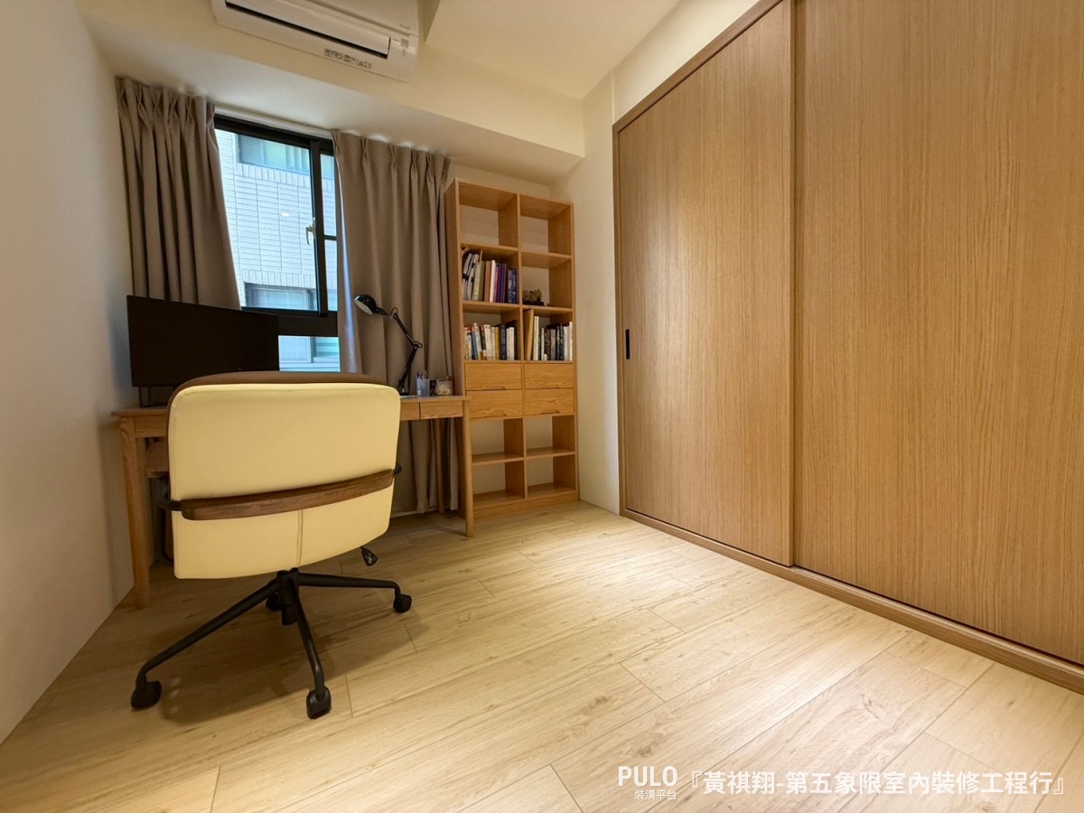 15坪高雄无印风中古屋装潢丨中国高雄丨第五象限室内装修工程行-34