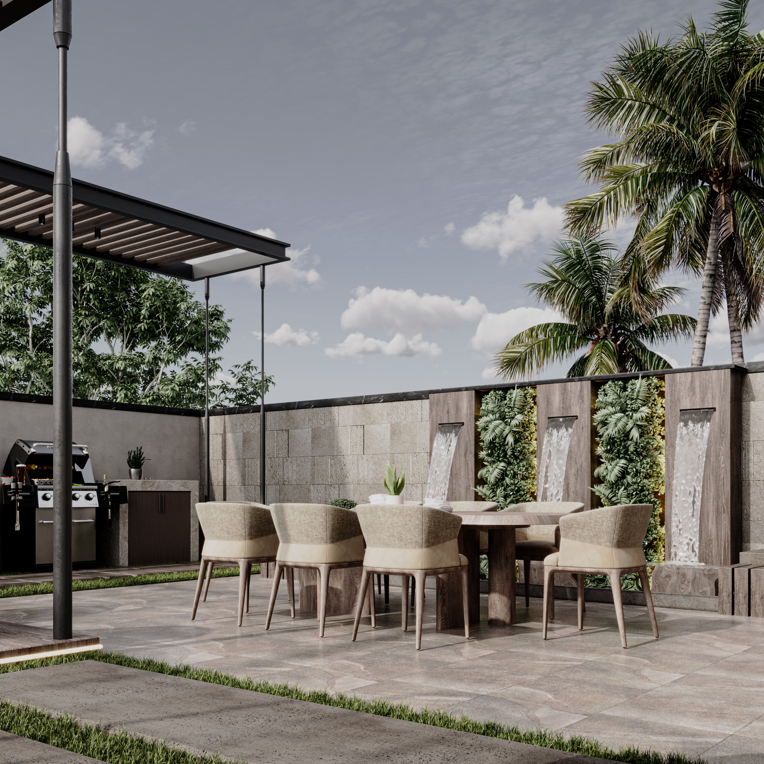 现代花园和屋顶设计-3