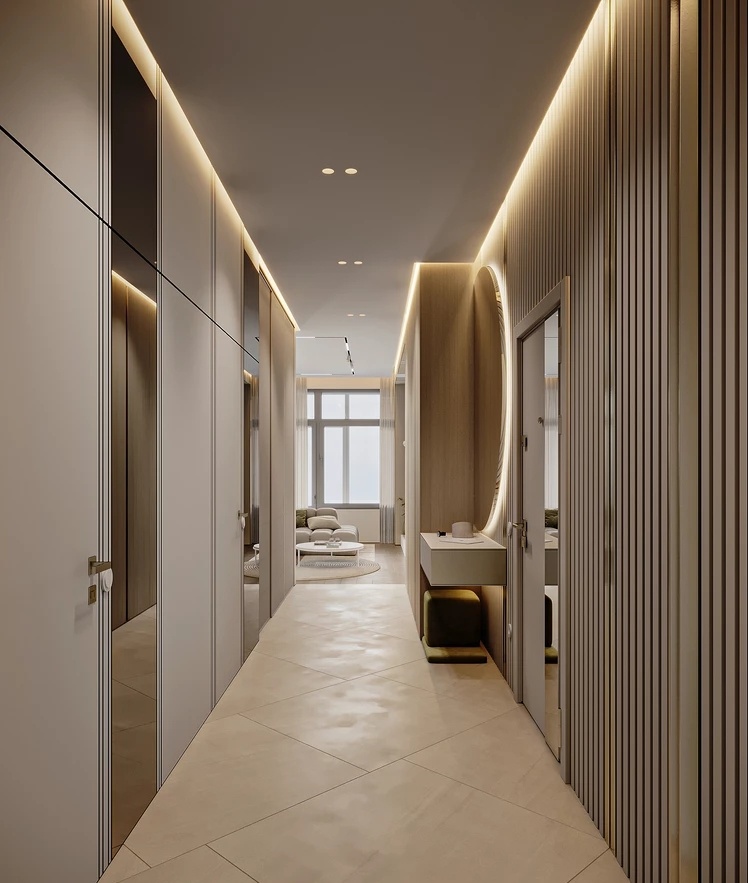 乌克兰基辅44㎡小空间公寓设计-4