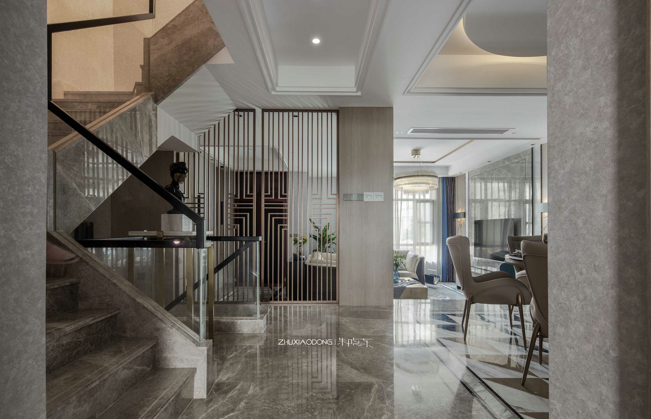 舟山 420㎡别墅 | 轻奢主义的初心落地-47