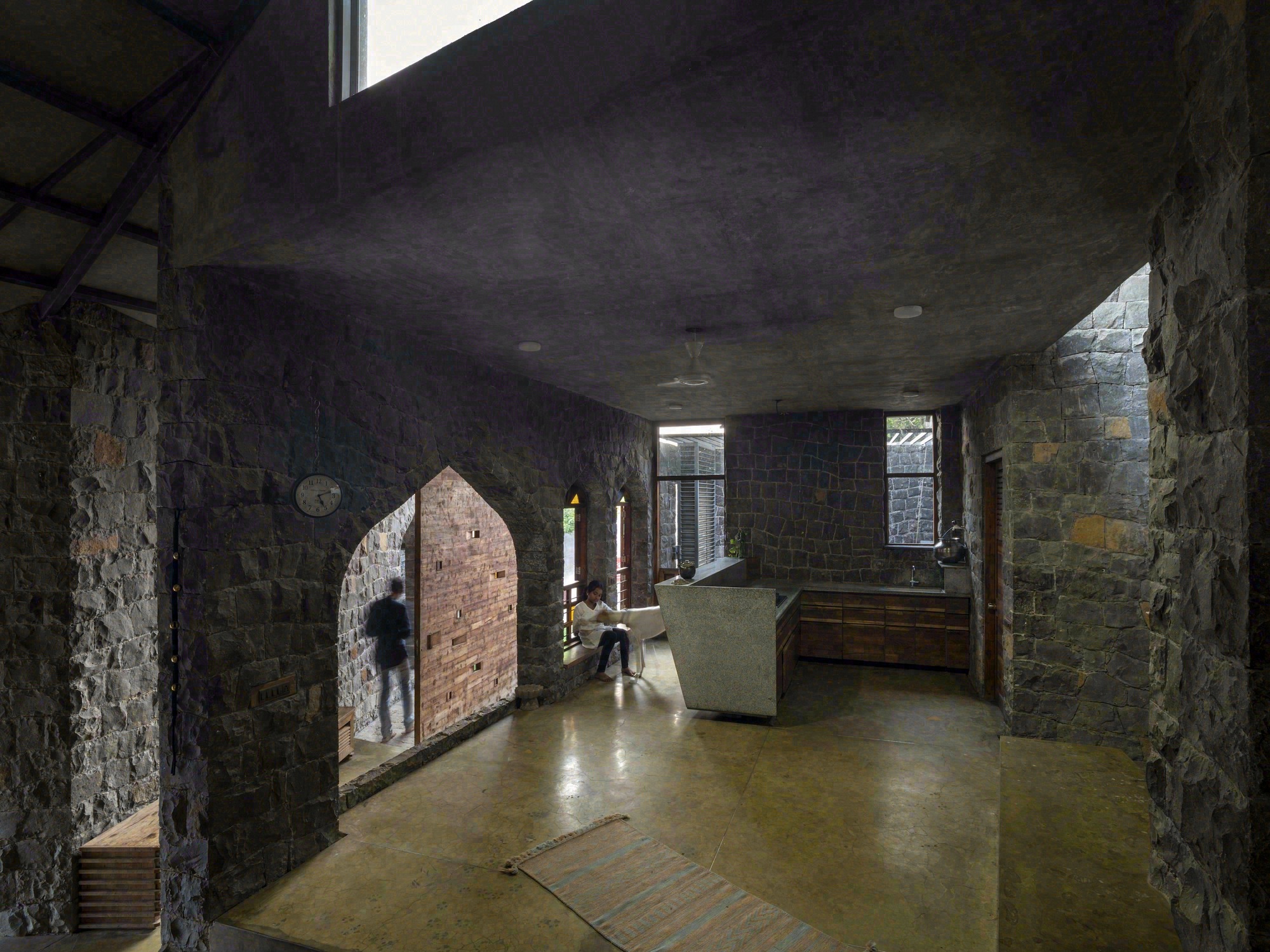 帕德维阳台屋丨印度丨PMA madhushala-44