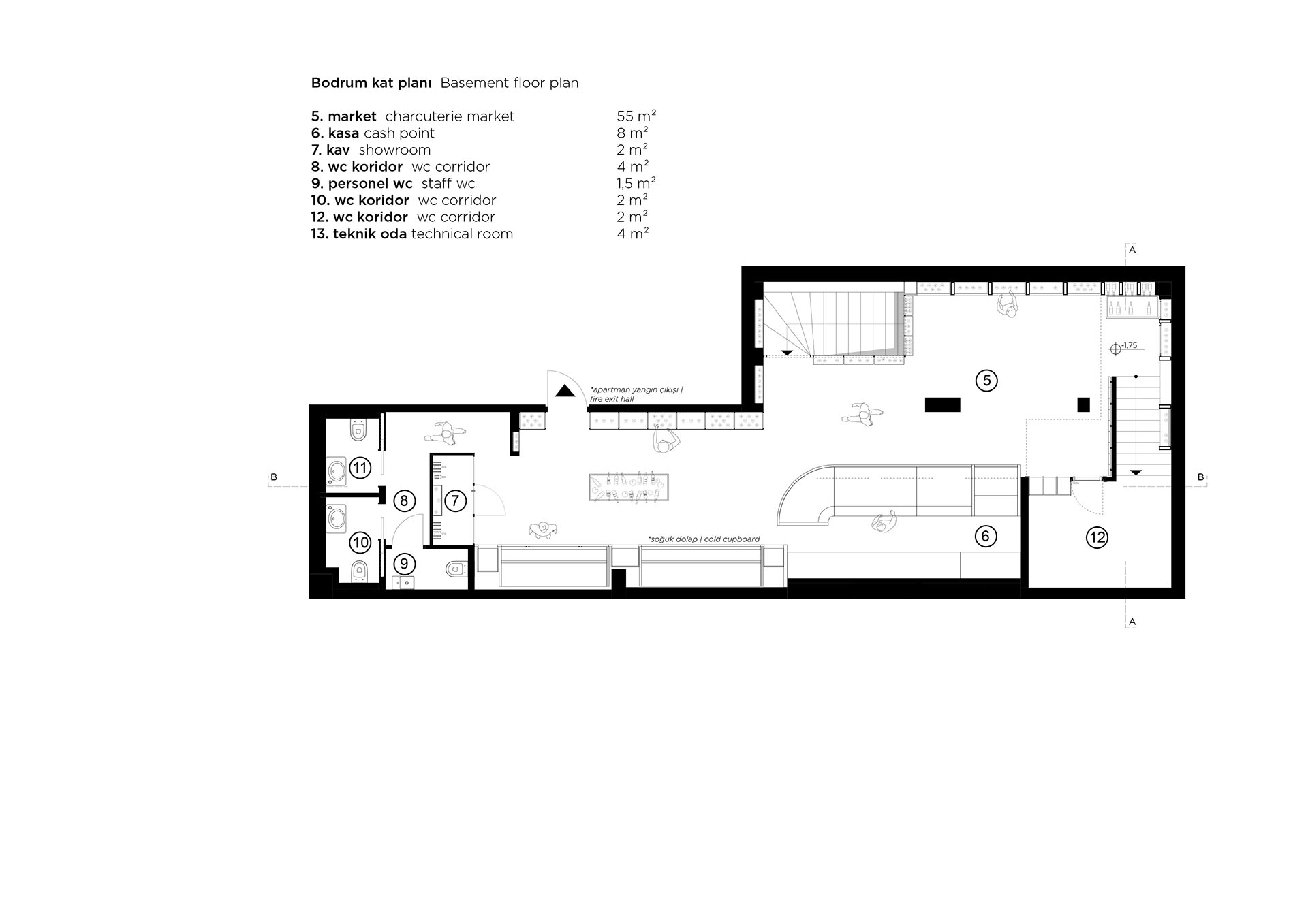 超市,Milano Gourmet Restaurant and Charcuterie - İpek Baycan Architects-19