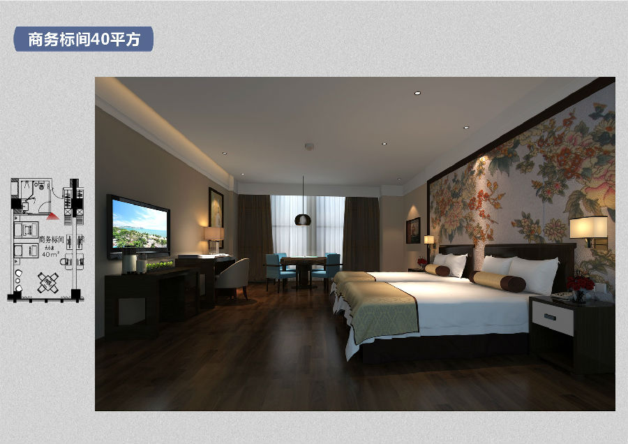 上海博仁设计精品酒店装饰装修效果图施工图设计-17