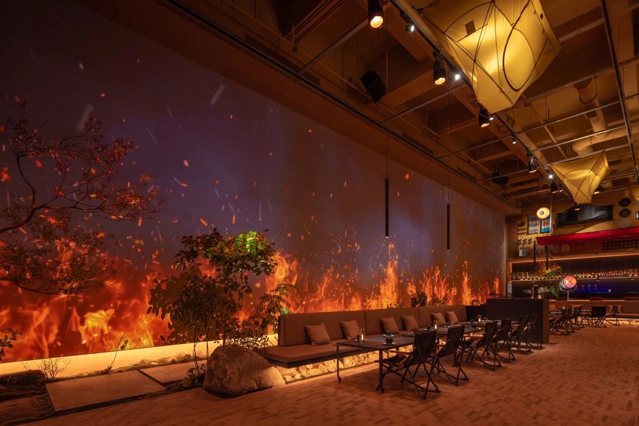 篝火旁·亚运公园店丨中国杭州丨杭州观堂室内设计有限公司-46