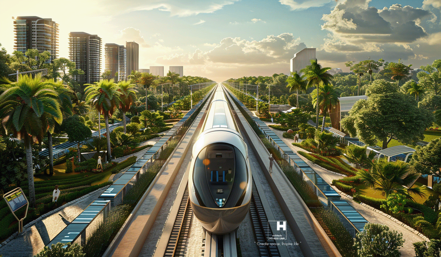 高速高架列车项目丨越南丨Vo Huu Linh 建筑公司-31