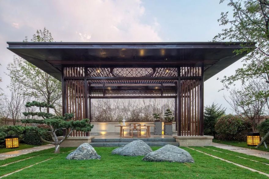 300㎡新中式别墅,演绎独具韵味的东方文化!-1