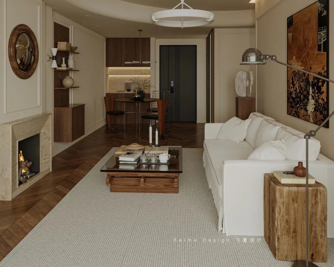 10万元半包装修案例丨飞墨家-88