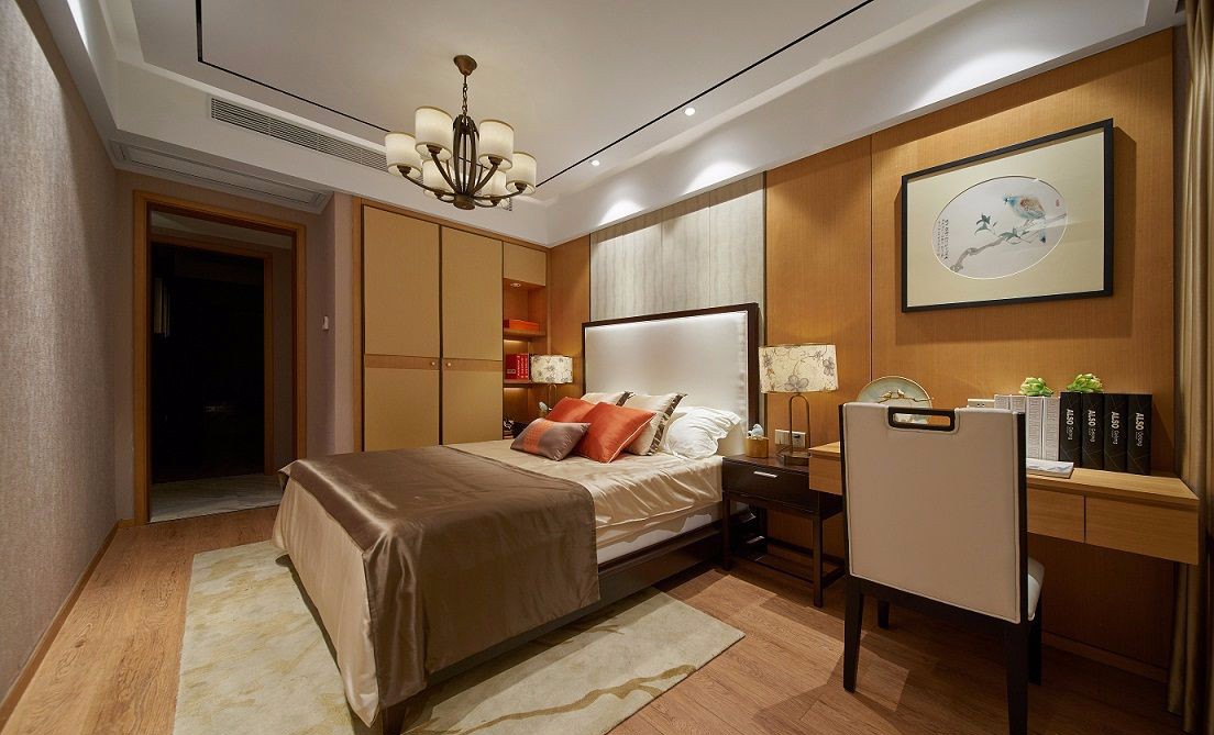 晋江格林春天三期（中式）样板房  香港简宁安设计-19