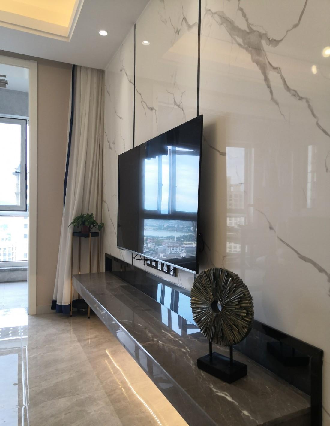 深圳龙华世纪城复式现代轻奢风设计案例解析-5