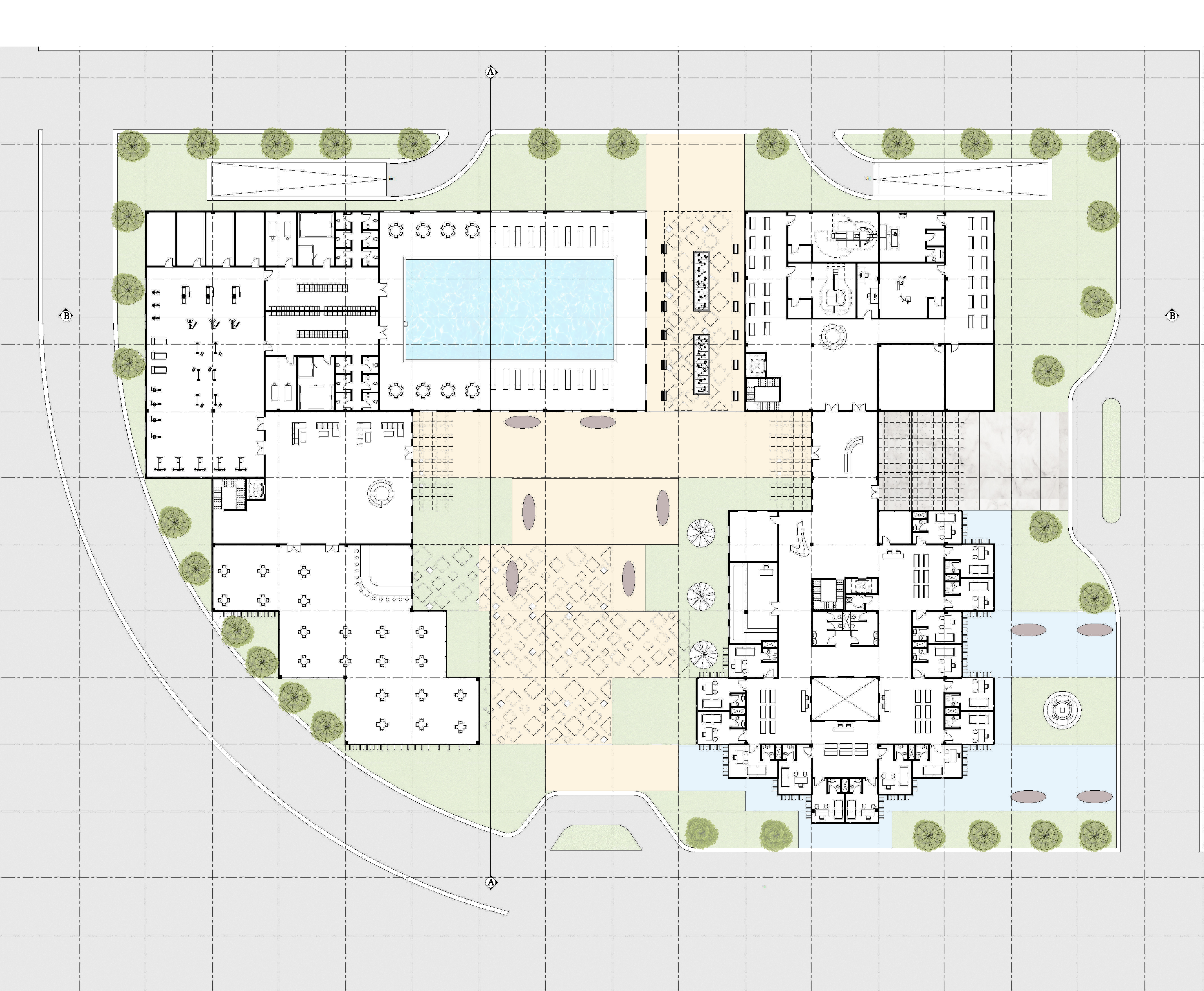 Clinics Complex & Health Club-2