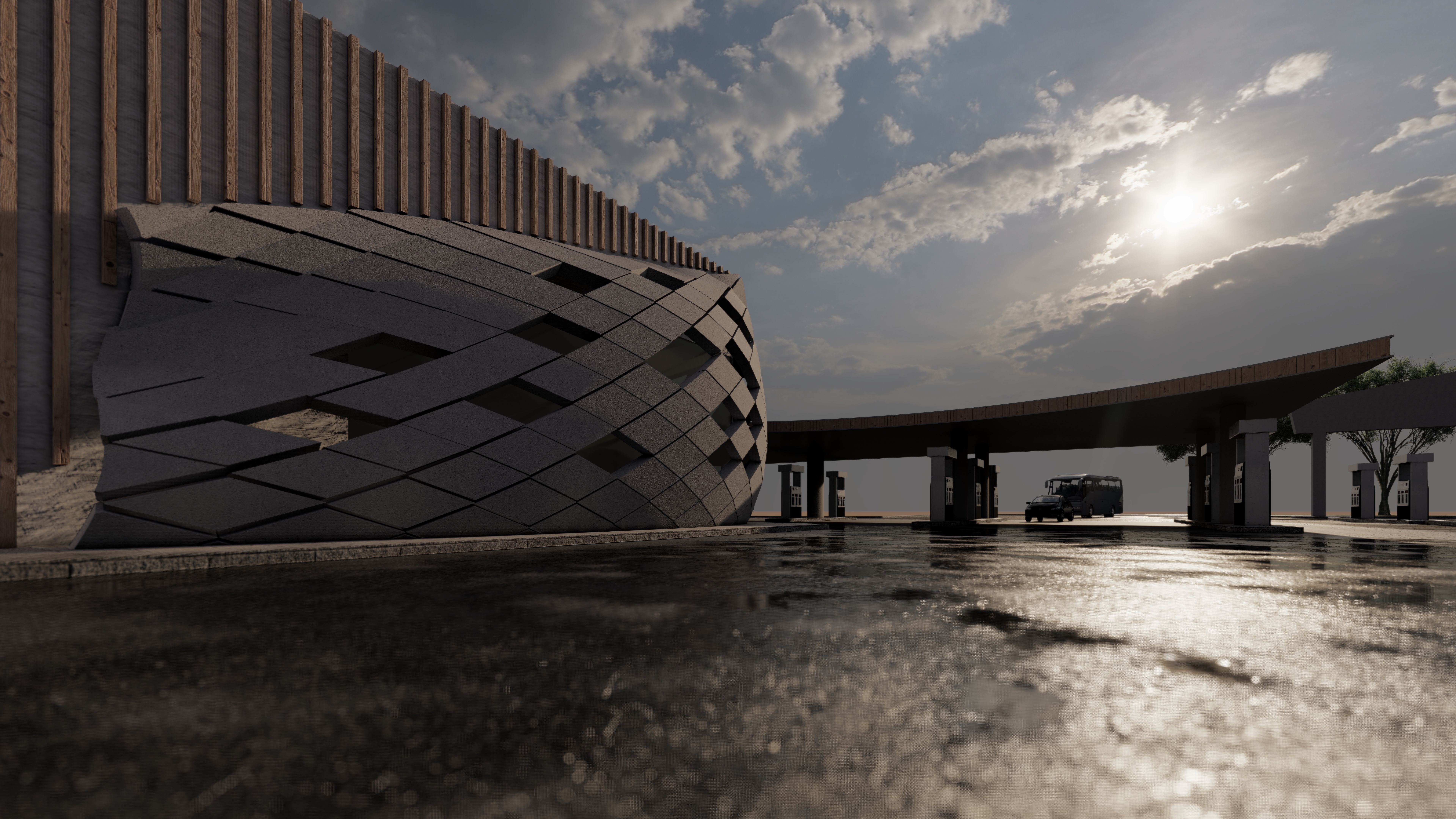 Gas station for refuges-3