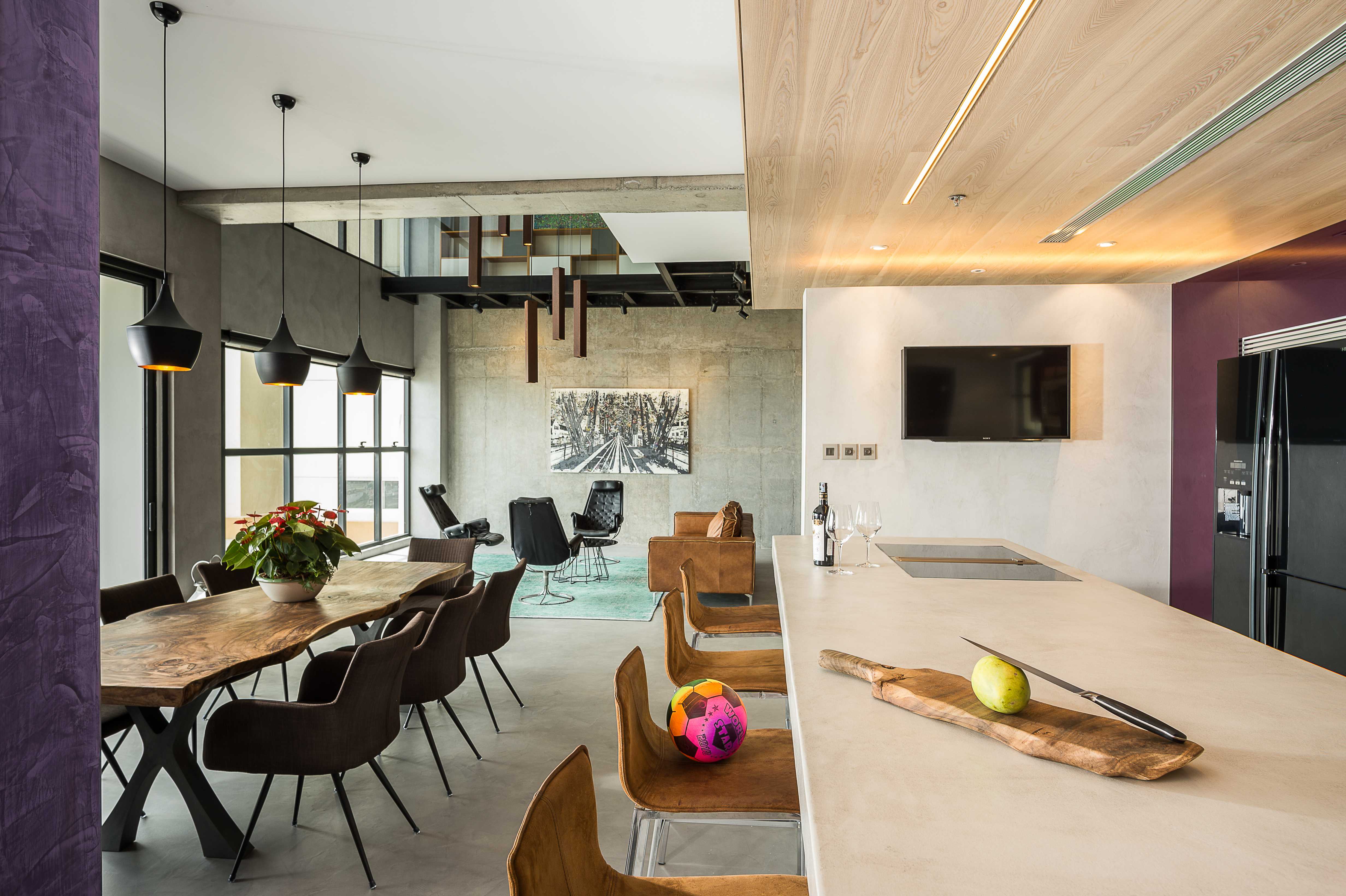 越南胡志明市顶层公寓现代工业设计-6