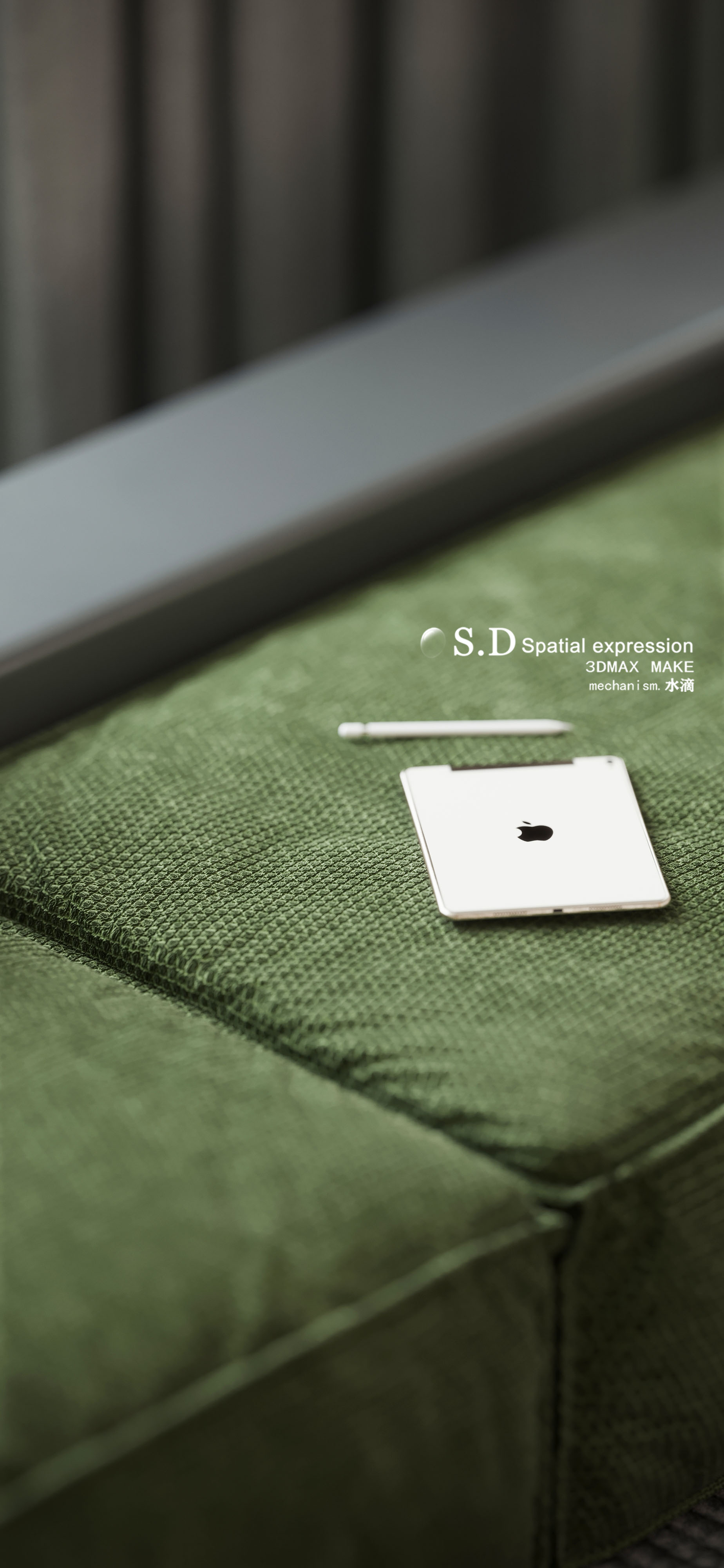 沈阳轻奢客厅设计丨中国沈阳丨沈阳水滴设计表现工作室-15