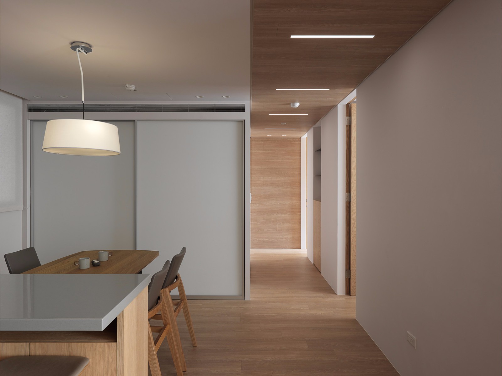 99㎡现代日式风住宅  日作设计-13