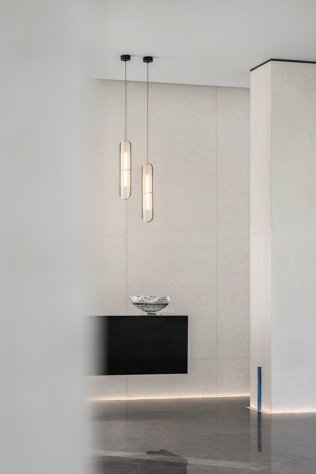   明德设计丨无锡招商雍荣府售楼部  室内设计  丨中国无锡-18