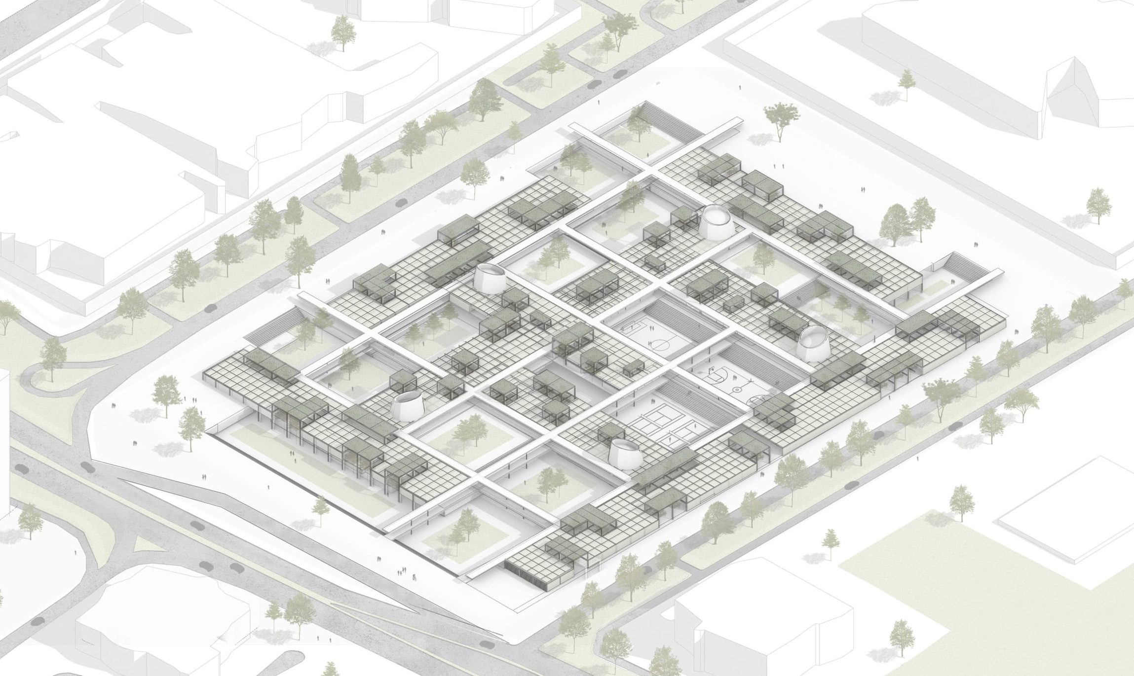 迪拜美国大学学生建筑项目亮点纷呈-18