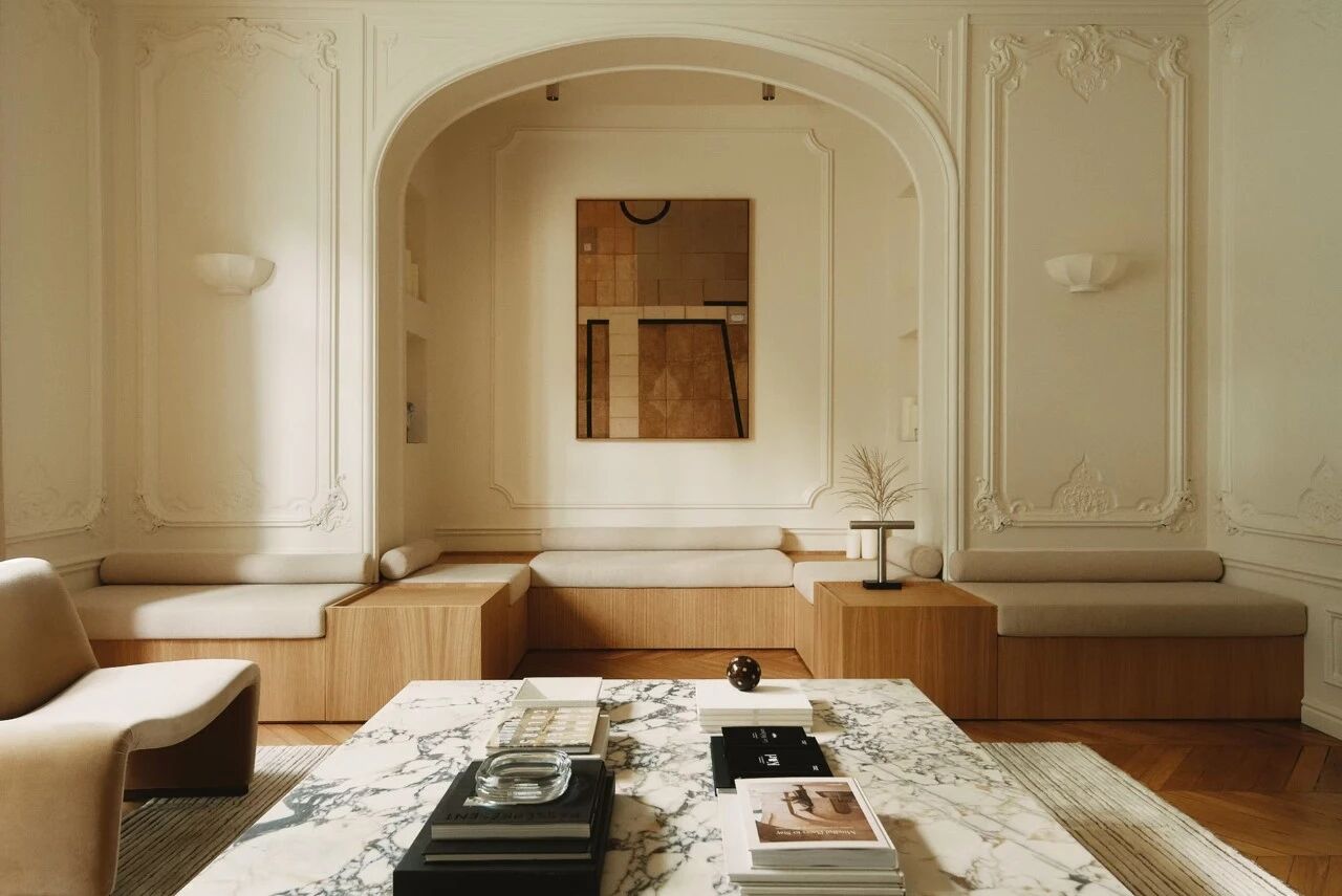 巴黎现代公寓丨法国巴黎丨Atelier Opale-8