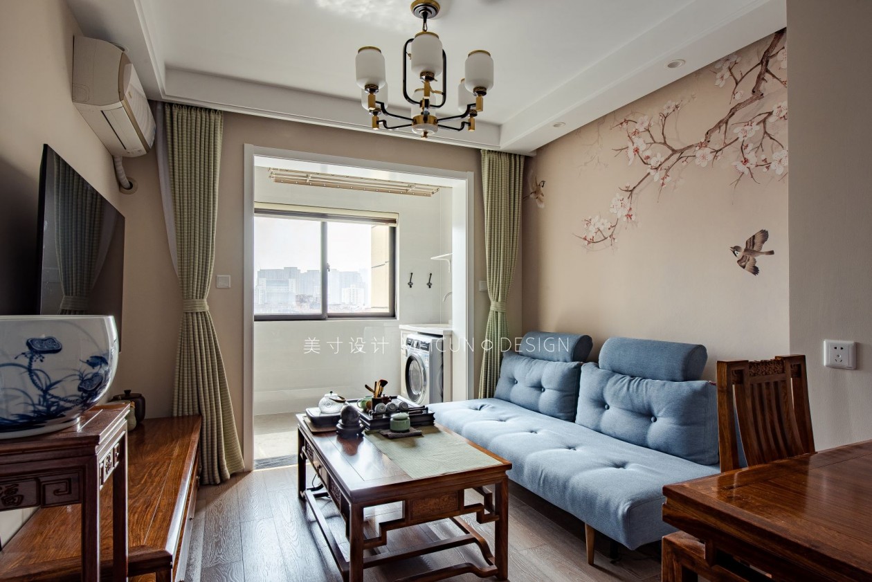 新中式诗意栖居丨中国上海丨上海美寸空间设计-8