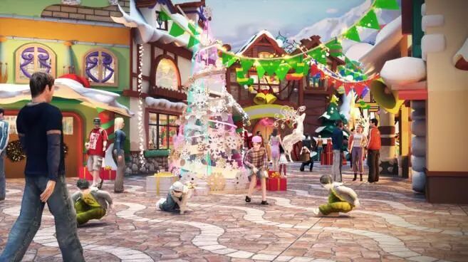 谁说滑雪只能冬天?华中首座城市中心室内滑雪场,四季都能嗨翻天!-19