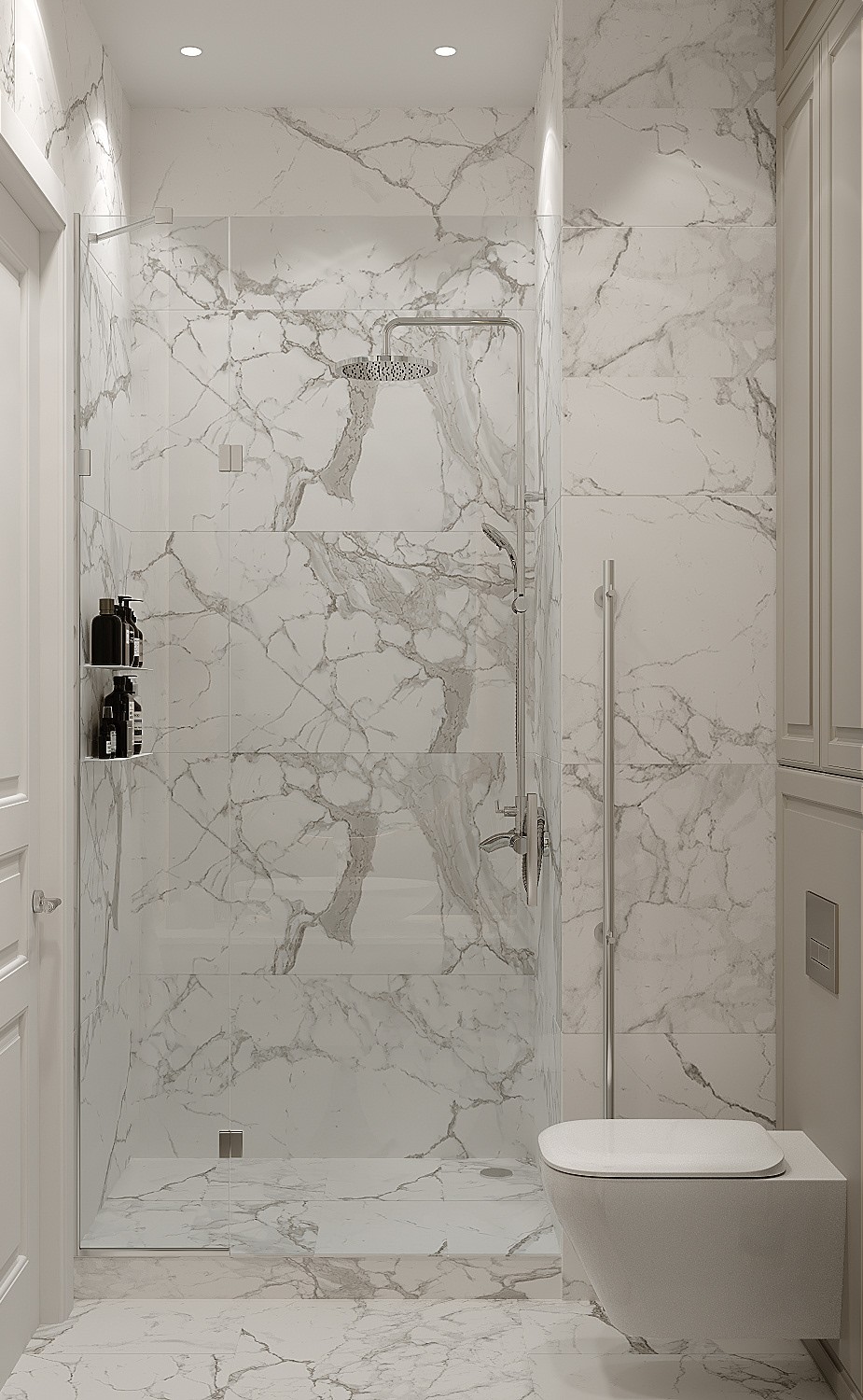 白色系空间设计 简约清心的空灵美！-19