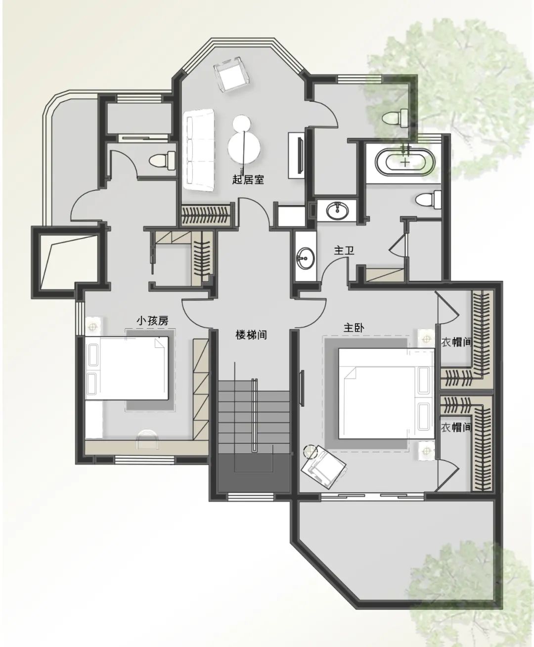 西溪名园丨中国杭州丨尚层装饰杭州分公司精装第三设计中心-61