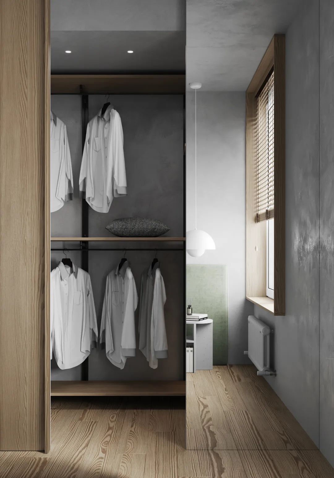 92㎡木质简约住宅丨Olga Bondar-36