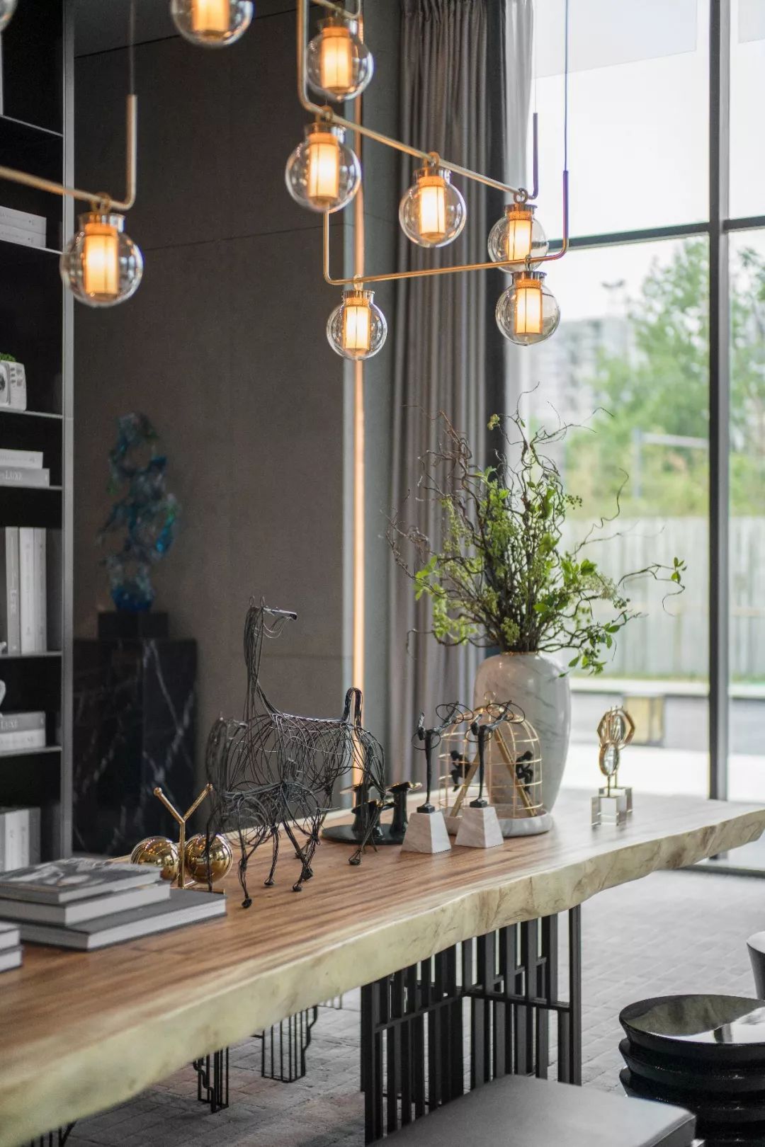 成都合能铂悦府售楼部 | 自然与现代的和谐交融-17