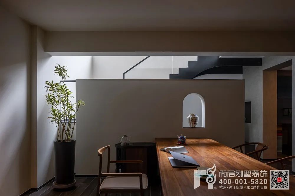 自然诗意·润物无声 · 现代别墅设计丨杭州尚层装饰-34